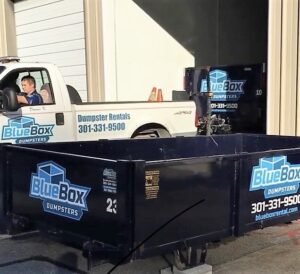 BlueBox Rental dumpster company in Hagerstown, MD