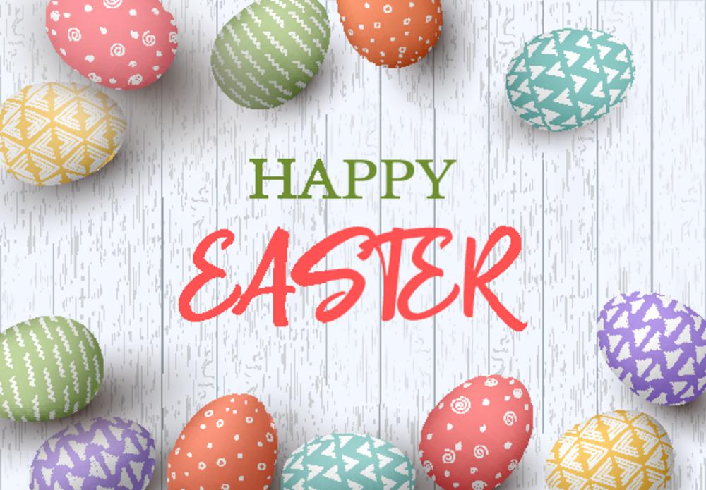 Happy Easter from BlueBox Rental dumpster rental company in Hagerstown, MD