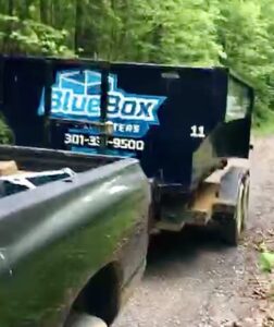 BlueBox Rental dumpster company in Hagerstown, MD