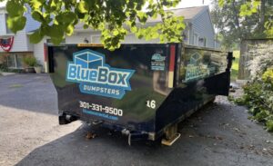 Rent this BlueBox Rental dumpster in Hagerstown, MD