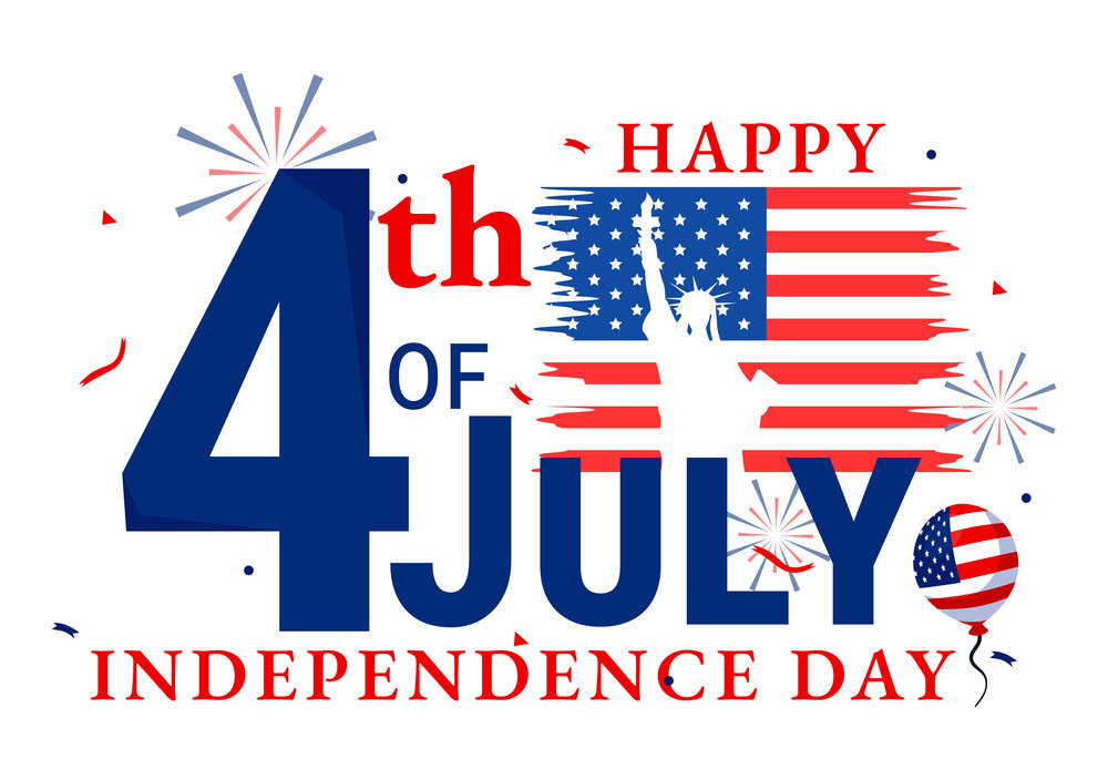 Happy Independence Day from BlueBox dumpster company in Hagerstown, MD