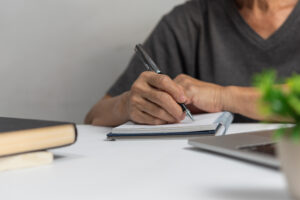 Make notes of gratitude during October which is Positive Attitude Month.